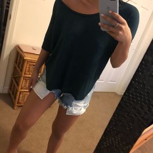 Old Navy Tops - SLOUCHY DARK GREEN TEE | OLD NAVY Old Navy Tops - SLOUCHY DARK GREEN TEE | OLD NAVY